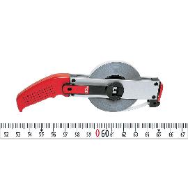 Rahmenbandmaß Ergoline 301, Stahl, weiß lackiert Produktbild